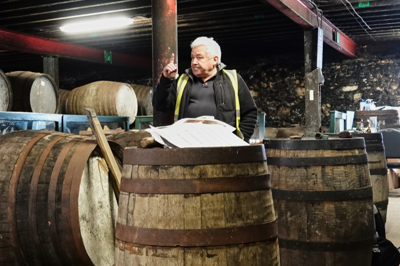 Warehouseman (or better: warehouse legend) Iain McArthur