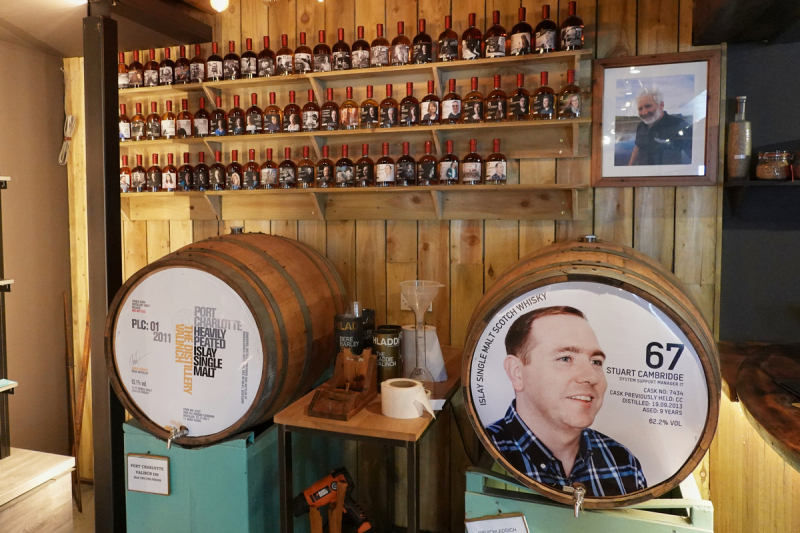 Honouring employees: Laddie Crew Valinch series