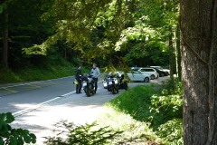 Guys standing around