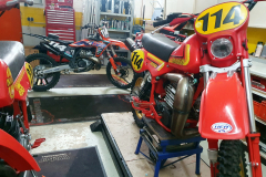 Two generations of race number 114