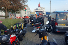 Petrol head meeting aka ferry queue