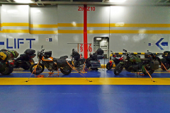 (close to a) Piet Mondrian color scheme