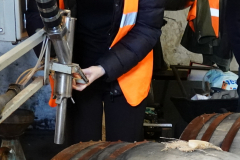 Filling the casks