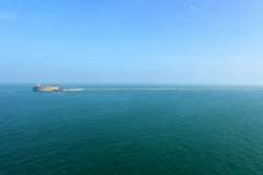 Ferry Dublin - Cherbourg, Fort de l'Ouest