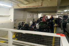 Waiting till the cars are out...