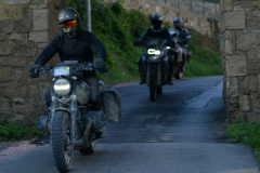 On the road for once