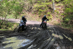 Bit of mud on the first day