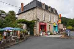 Petrol station, Auvergne style