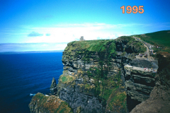 1995 at O'Brien's Tower, Cliffs of Moher
