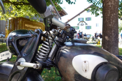 More importantly: There were nice historic motorcycles.